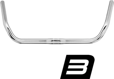 Produktbild von Ergotec Bügel ENGLISCHER, 77°, Ø = 25,4mm, Edelstahl, silber, SL 3