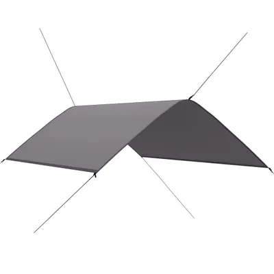 Image de vidaXL Tapis d'extérieur 3x2 m Grau