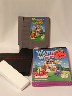 Produktbild von Wario's Woods Game Nintendo NES Spiel mit