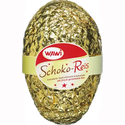 Produktbild von WAWI Schoko Reis Zapfen aus heller Edelvollmilch Schokolade 90g