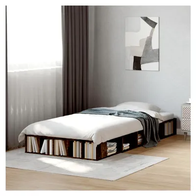 Produktbild von Bettgestell Eiche geräuchert 90x200 cm