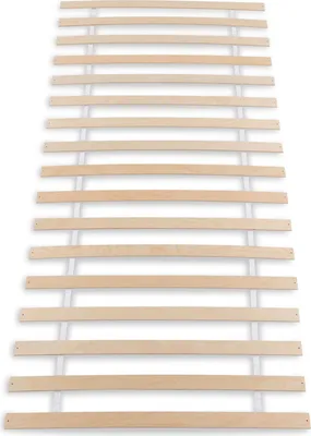Produktbild von PASIA Lattenrost 100 x 200 cm, Natur - Rollrost aus hochwertigem Birke-Schichtholz, 17 stabile Federleisten, inklusive Montageschrauben, flexibel einsetzbar als Ersatz oder für bett