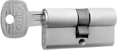 Produktbild von Nemef Doppelzylinder Türzylinder 30/30 mm Messing 6 Schlüssel