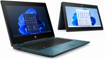 Produktbild von HP ProBook x360 | 2-in-1 Laptop und Tablet | 11.6 Zoll | Intel N6000 | 8 GB | 256 GB SSD | Windows 11