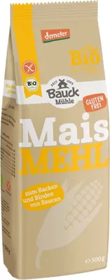 Produktbild von Bauckhof Maismehl glutenfrei Demeter - 500g