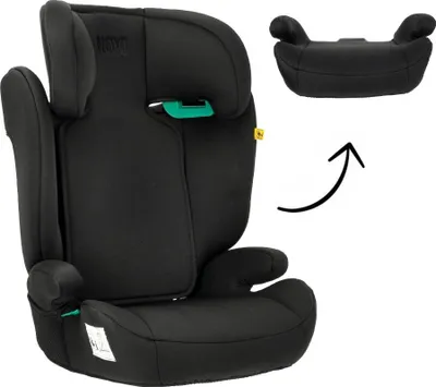 Produktbild von Novi James Go V2 i-Size Kindersitz (R129) – 100–150 cm – Gurtbefestigung – umwandelbar zur Sitzerhöhung