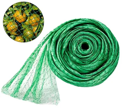 Produktbild von Vogelschutznetz 10x5m, Pflanzenschutznetz Reißfest, Anti Vogel Netz für Garten, Obst & Gemüse, Hühnerstall & Balkon Schwarz