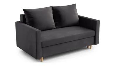 Produktbild von AX LIVING Sofa Modern Shurton 155 cm Grau – Elegante 2-Sitzer