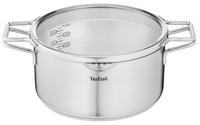 Produktbild von Tefal Nordica H85246, Edelstahl, Edelstahl, Edelstahl, Glas, 250 °C, Keramik, Gas, Halogen, Induktion, Versiegelte Platte