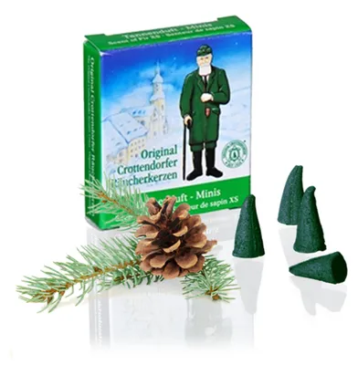 Produktbild von Crottendorfer Räucherkerzen - Tannenduft - Minis von Crottendorfer