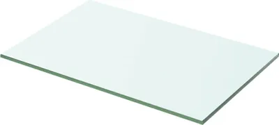 Produktbild von vidaXL Regalböden 2 Stk. Glas Transparent 50x25 cm
