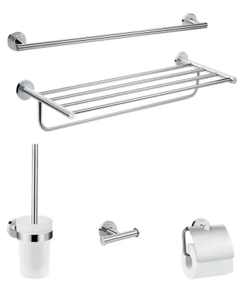 Obrázek produktu pro HANSGROHE 41728000 Bad Sada příslušenství s 5 články