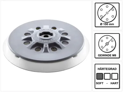 Produktbild von Festool Schleifteller ST-STF D150/17 FT-M8-SW 150 mm superweich ( 498986 )