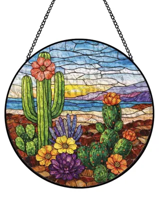 Glas-Sonnenfänger, handbemalt, 20 cm, Fensterdeko