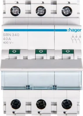 Image de Hager Interrupteur 3P 40A SBN340