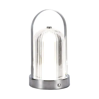 Immagine prodotto di LED Solution Lampada da tavolo ricaricabile a LED cromata 225 mm 1 W 7990