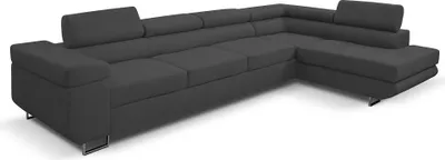 Produktbild von FurMeb24 - Ecksofa AVIO L BIS - LINKE SEITE , Sofa mit  Bettk€sten und Schlaffunktion - VENA 18
