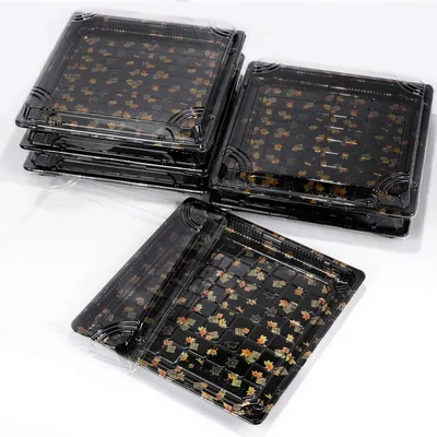 15 Meal Prep Boxen mit Deckel 28x28x4,5 cm, wiederverwendbar