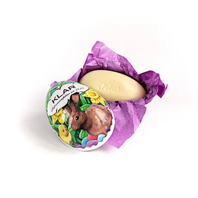 Zdjęcie produktu dla Jajko wielkanocne zajączek lawendowy 110g