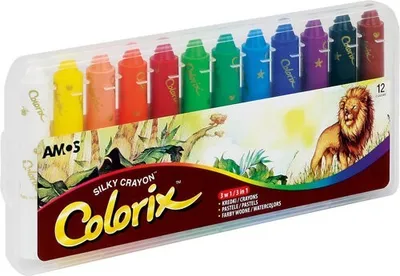 Produktbild von Colorix AMOS Kunststifte 12 Farben CRX5PC12