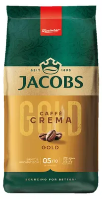 Zdjęcie produktu dla Kawa ziarnista JACOBS CREMA GOLD, 1 kg