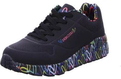 Immagine prodotto di Skechers Street UNO LITE - LOVEY LUV Sneakers Donna Ragazze JGoldcrown nero, Taglia delle scarpe: 39.5 EU