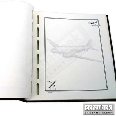 Produktbild von Schaubek Blankoblätter Flugzeuge - Packung mit 20 Blatt