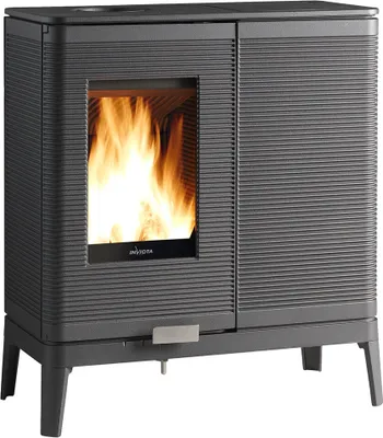 Produktbild von Invicta P619044, Freistehende Feuerstelle, Geschlossen, Holz-Briketts, Anthrazit, Drinnen, Senkrecht