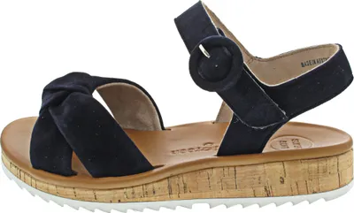 Produktbild von Paul Green Sandalette 6059-033, Rauleder, Blau, Damen