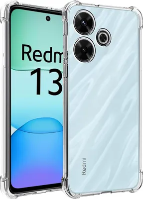 Produktbild von Hülle für Xiaomi Redmi 13 - Stoßfeste Transparent Handyhülle Kratzfest Schutzhülle Ultra Dünn Phonillico®