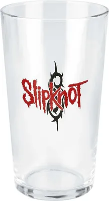 Produktbild von Slipknot Bierglas  Slipknot Logo klar Standard