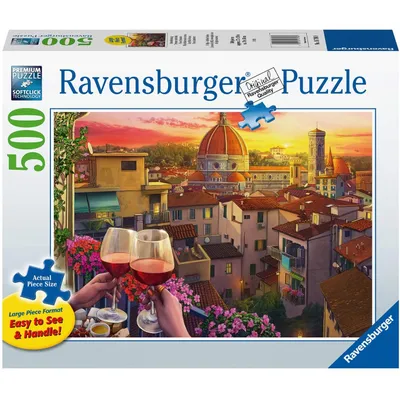 Produktbild von Ravensburger Cozy Wine Terrace, 500 Stück(e), Landschaft, 9 Jahr(e)