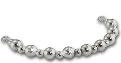 Produktbild von Armäleon Armbänder Silberkugeln Armschmuck 925 Sterling Silber Damen ARD006J
