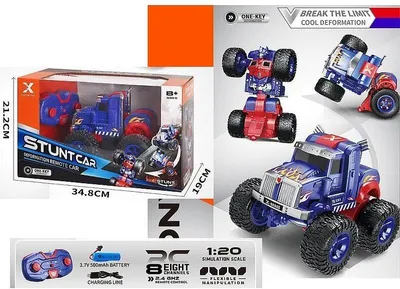 Produktbild von 1:20-RC-Transformers-Auto mit Ladegerät – ADAR