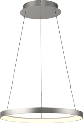 Image de Paul Neuhaus Lampe à suspendre HOOP LBH 57x57x180 cm gris Lampe à suspendre