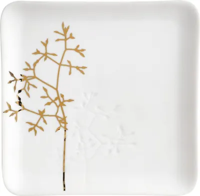 Produktbild von Räder Goldzweig Schale 13x13x1,5cm