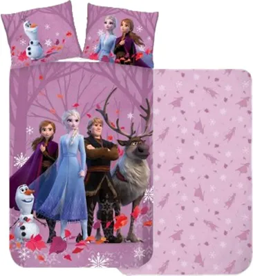 Produktbild von Frozen Baby- / Kleinkinder Bettwäsche | 100x135cm | 100% Baumwolle
