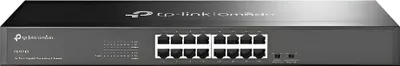 Immagine prodotto di TP-Link Omada DS1016G, non gestito, Gigabit Ethernet (10/100/1000), montaggio a rack, 1U
