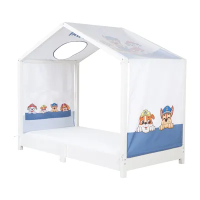 Produktbild von Hausbettbezug 90 x 200 cm 'Paw Patrol'- Passen für roba Montessori Hausbetten