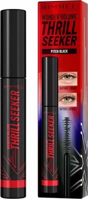 Image de Mascara Wonder Volume Thrill Seeker Noir de Pitch 8ML