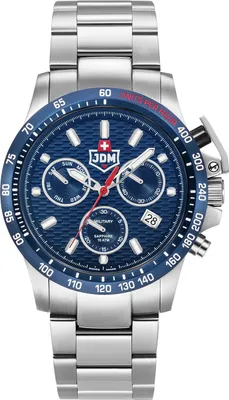 Produktbild von JDM Military Charlie II Herren Uhr Chronograph Analog Quarz JDM-WG017-02