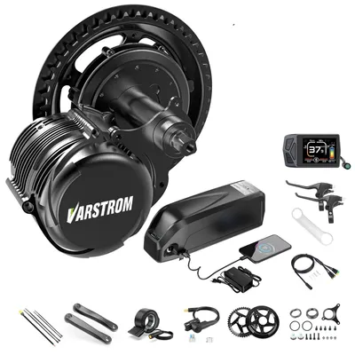 Produktbild von E-Bike-Umrüstkit – Elektrischer Fahrradmotor – Mittelmotor – E-Bike-Umrüstsatz – Fahrrad-Umrüstsatz
