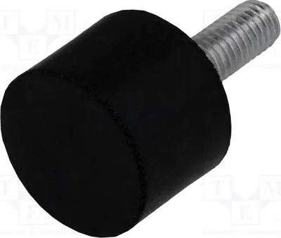 Produktbild von 1x Mit vibrationsgeschütztem Stbein 210N DVA.4-20-15-M6-18-40 Beine Ø: 20mm H: 15mm