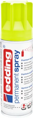 Produktbild von edding 5200 Acrylspray Sprühfarbe neongelb matt
