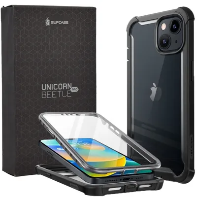 Produktbild von i-Blason Ares IPHONE2021-6.1- -SP-BLACK, Cover, Apple, iPhone 13 6.1 2021, 15,5 cm (6.1"), Schwarz