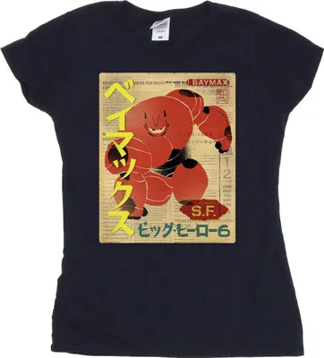 Produktbild von Disney - "Big Hero 6" T-Shirt für Damen BI13048 (XL) (Marineblau)