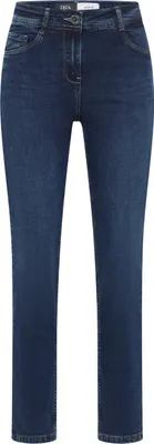 Produktbild von CECIL Damen Jeans Vicky Slim Fit High Waist mid blue wash