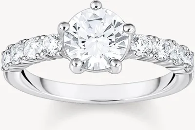 Image de Thomas Sabo - TR2440-051-14-60 - Bague - Femmes - 925er Argent - taille de la bague 60
