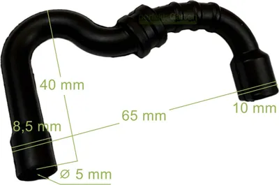 Productafbeelding van Brandstofslang voor Stihl MS 180, 210 C, C-B, CBE 2-Mix kettingzagen, artikelnummer 11303587701