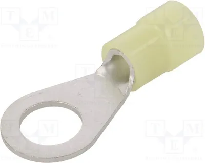 Produktbild von 5x Ringkabelschuh 2,5÷6mm2 Ø: 8,4mm Klemmverbindung M8 isoliert FNGS8-6 Isolierte
